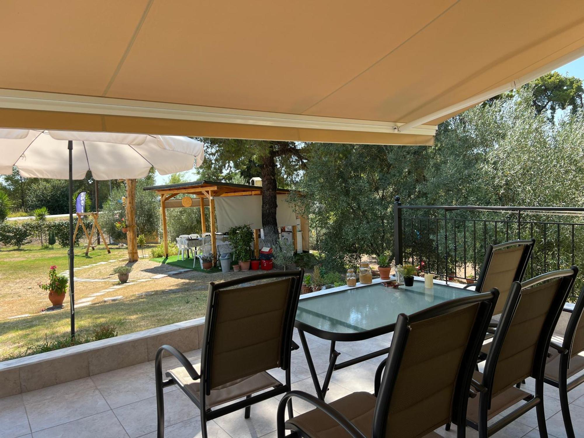 Ferienwohnung Epavli Xenia Pefkochori-Paliouri 50M Exterior foto