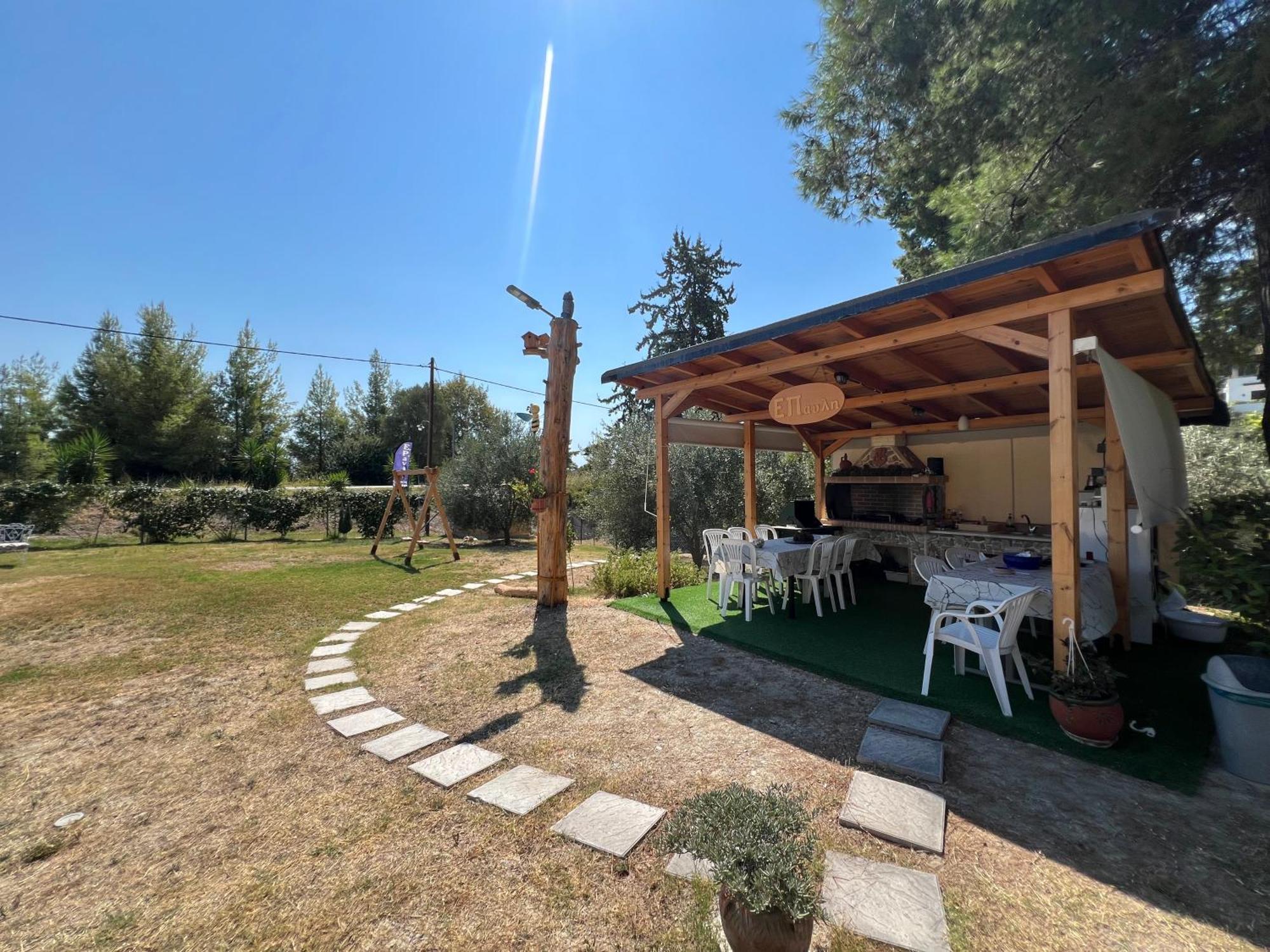 Ferienwohnung Epavli Xenia Pefkochori-Paliouri 50M Exterior foto
